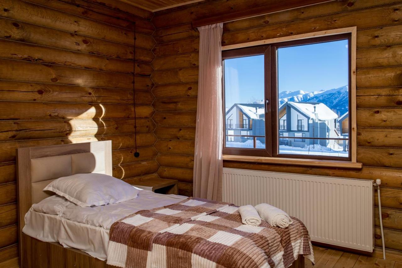 Snow Time Eco Chalet Gudauri Luaran gambar
